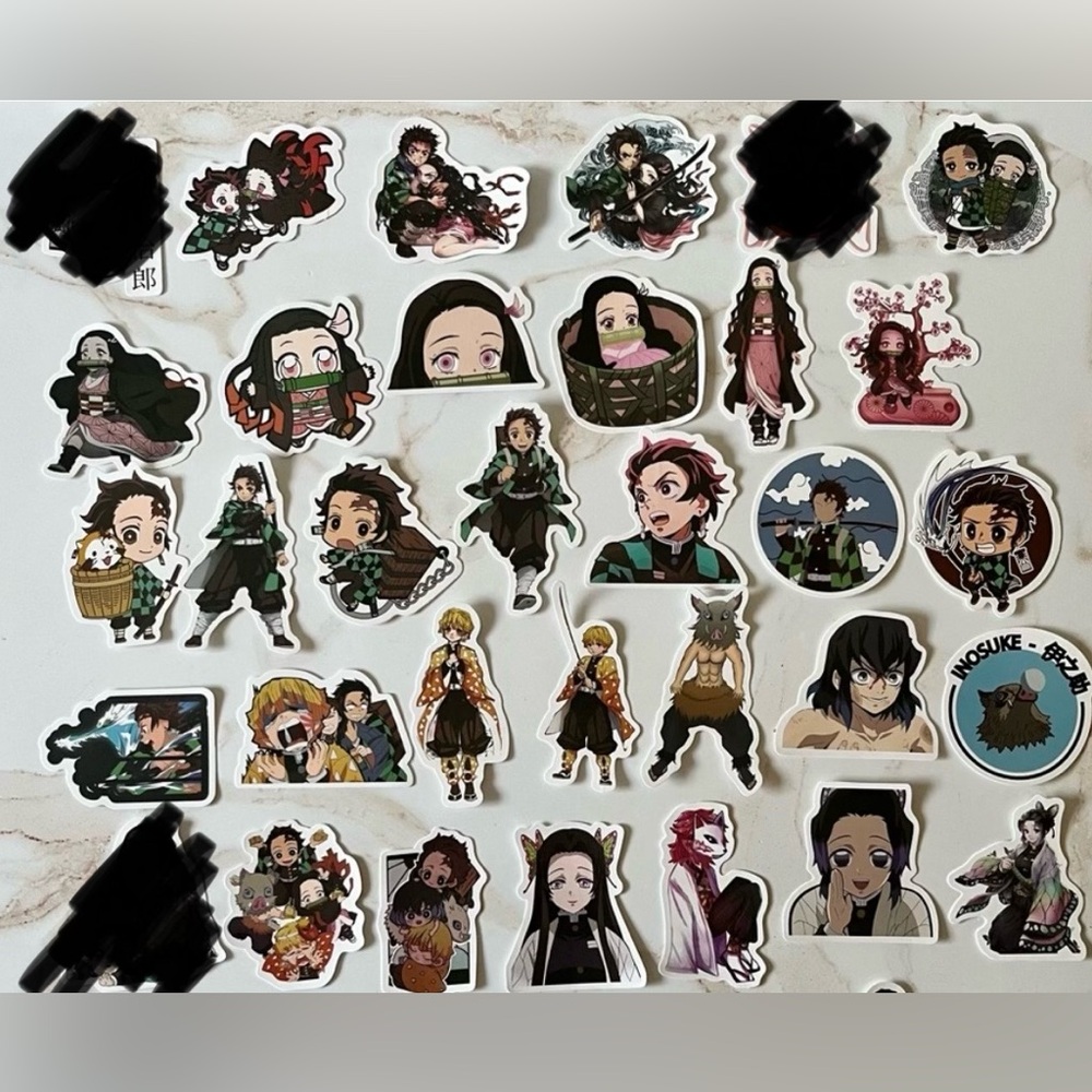 Demon Slayer Stickers